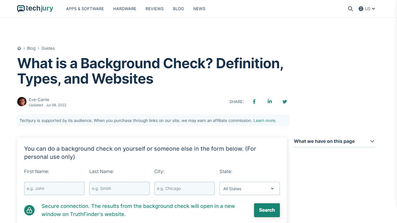 What is a Background Check? Definition, Types, and Websites